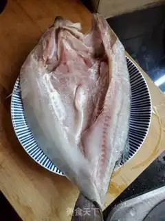 Make Fried salt and sea bass step 1