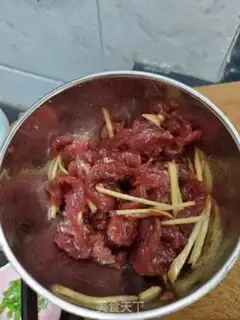 Make Bubble ginger beef step 0