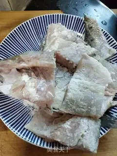 Make Fried salt and sea bass step 2