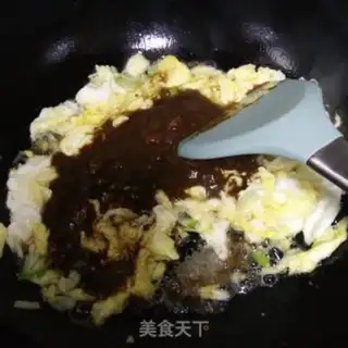 Make Egg sauce step 3