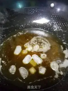Make Yellow chicken mushrooms step 9