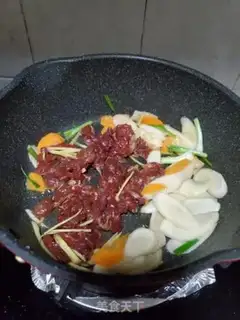 Make Bubble ginger beef step 3