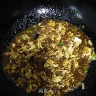 Make Egg sauce step 4