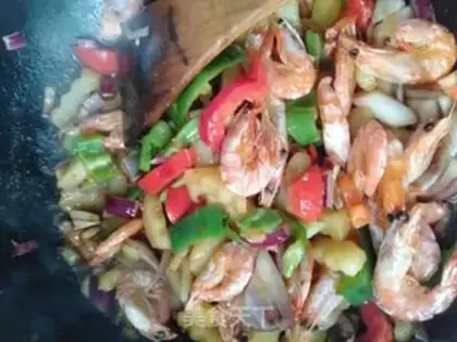 Make Delicious dried shrimp step 10