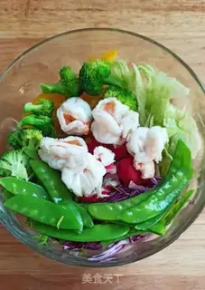 Make Light-food salad step 2