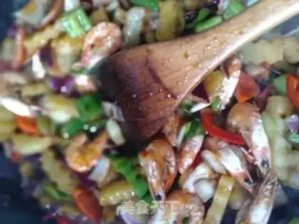 Make Delicious dried shrimp step 11