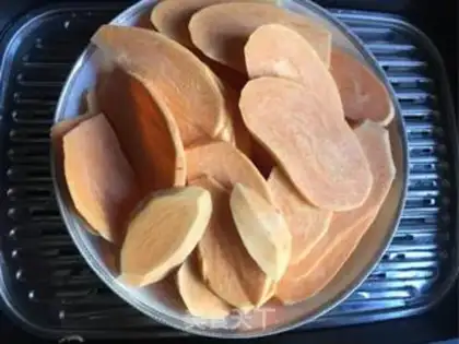 Make Sesame potatoes rice cake step 0