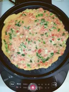Make Tomato eggcake step 4
