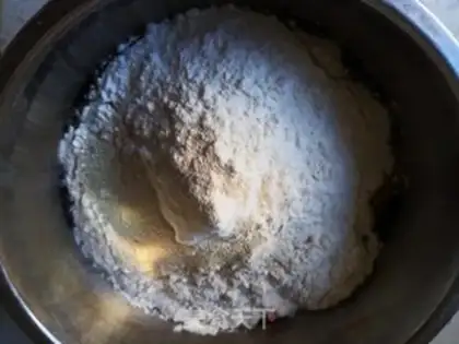 Make Red-sugar hairloaf step 3