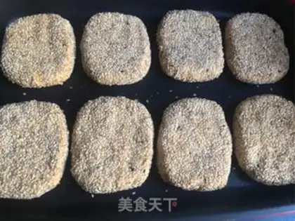 Make Sesame potatoes rice cake step 5