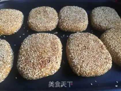 Make Sesame potatoes rice cake step 6