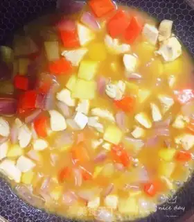 Make Curry chicken step 8