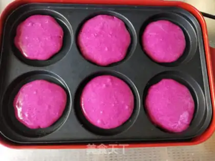 Make Flamingo muffin step 6