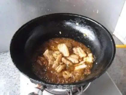 Make Five-flower soybeans step 6