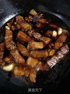 Make Red meat with quail eggs step 6