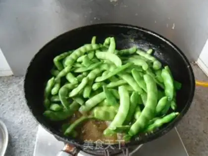 Make Five-flower soybeans step 8