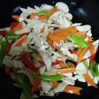 Make A fried chicken leg mushroom step 5