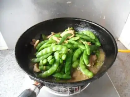 Make Five-flower soybeans step 9