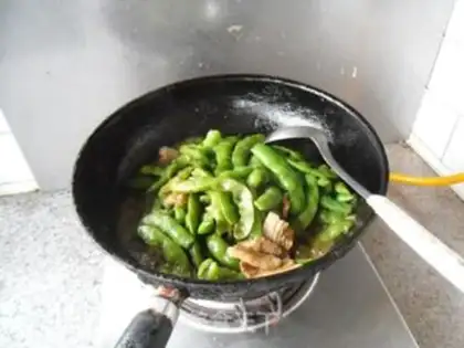 Make Five-flower soybeans step 11