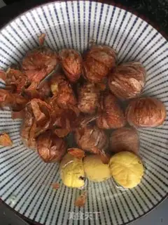 Make Chestnut meat step 1