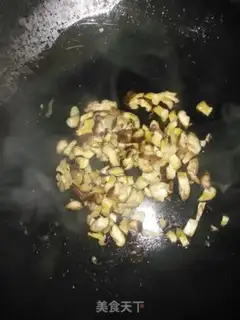 Make Chicken-legged rice with mushroom oil step 4