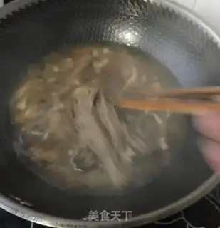 Make Maricuum mushroom noodles step 13