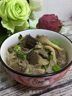 Make Maricuum mushroom noodles step 19