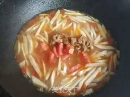 Make Tomato silk soup step 12