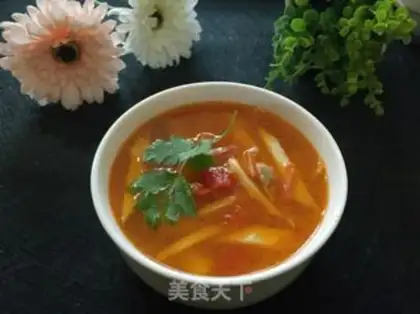 Make Tomato silk soup step 13