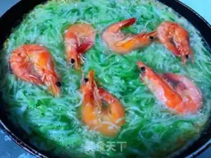 Make Japanese tofu shrimp soup step 8