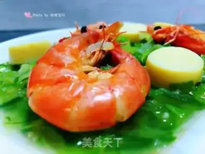 Make Japanese tofu shrimp soup step 14