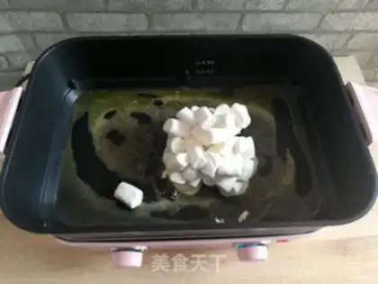 Make Salted egg yolks, soufflés step 3