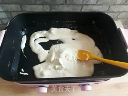 Make Salted egg yolks, soufflés step 4