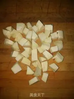 Make Red potato rice step 1