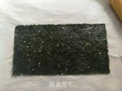 Make The seaweeds are so thin step 4