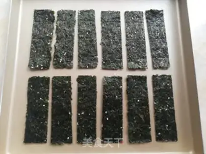 Make The seaweeds are so thin step 7