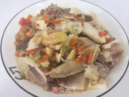 Make Coconut steamed chicken step 6