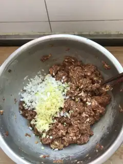 Make Three-fried buns step 8