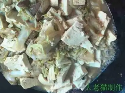 Make The cabbage, the tofu step 14