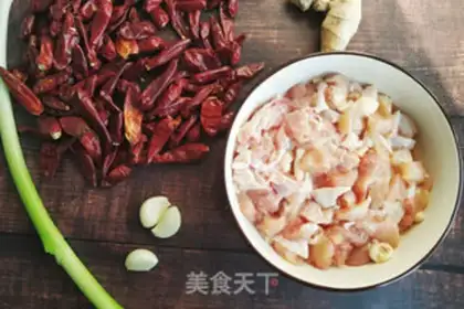 Make Spicy chicken step 0