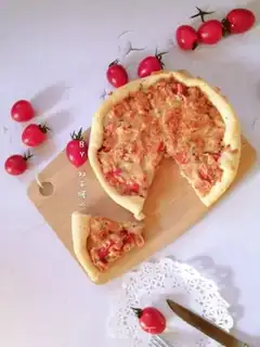 Make Baked sausage pizza step 14