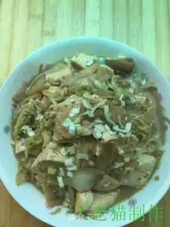 Make The cabbage, the tofu step 16