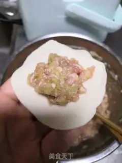 Make Celery pork dumplings step 6