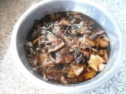 Make Chicken-legged mushroom step 1