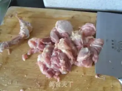Make Chicken-legged mushroom step 2