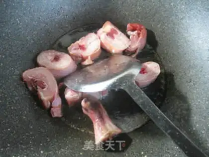 Make The tofu chicken leg boils step 1