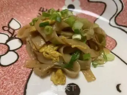 Make Homemade egg noodles step 11