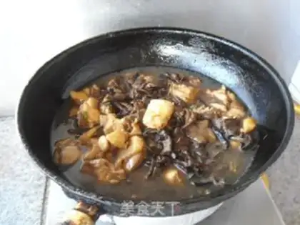 Make Chicken-legged mushroom step 8