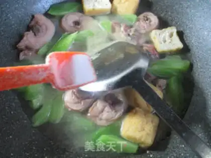 Make The tofu chicken leg boils step 5