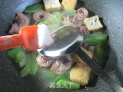 Make The tofu chicken leg boils step 6